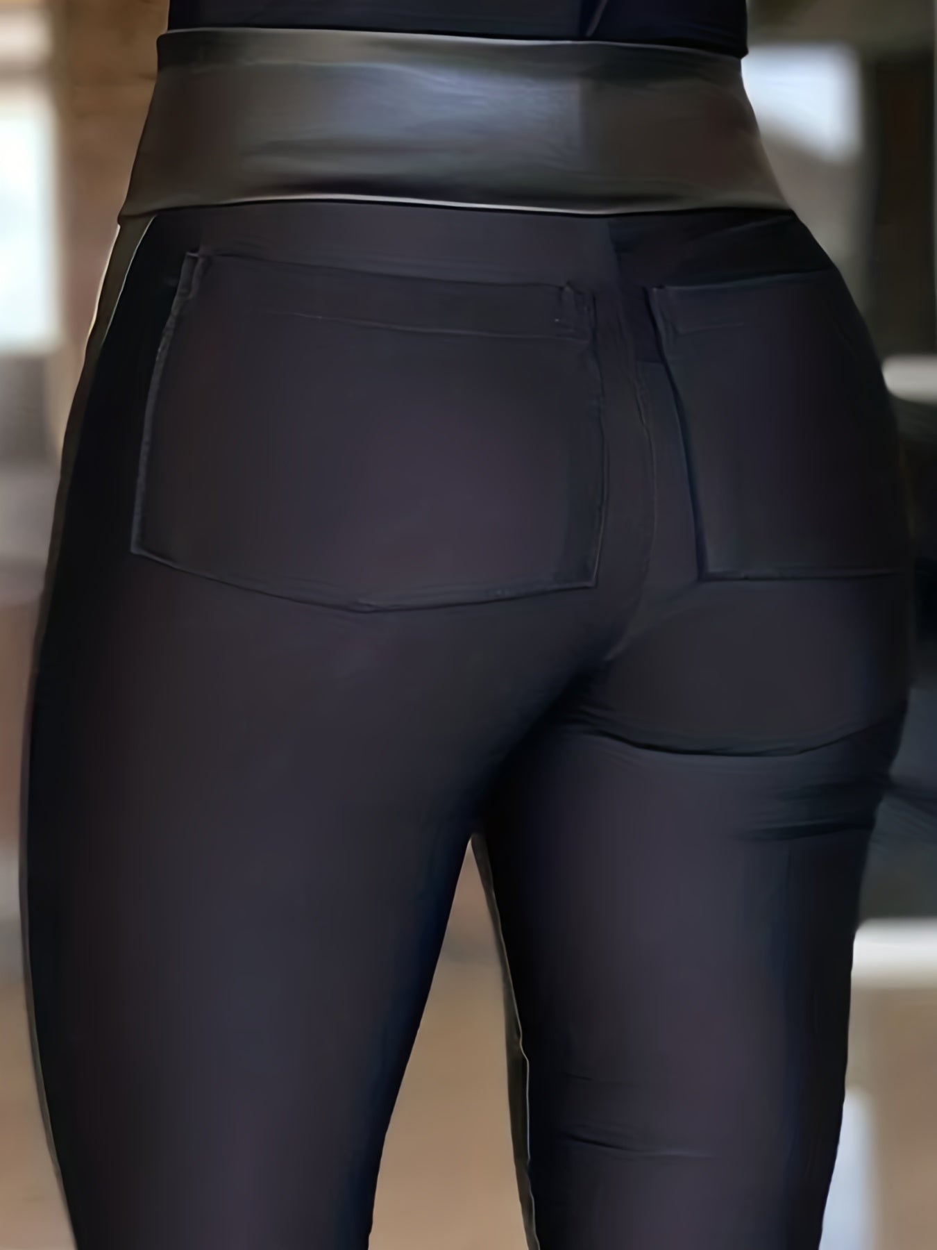 High Waist Zipper Leggings - Fashionable Solid Color, Y2K Trend, Eye-Catching Front Zip & Sassy Split Detail - Ultra-Skinny Fit for Spring & Fall