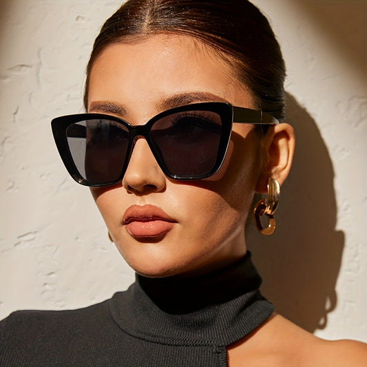 Oversized Cat Eye Classic Big Frame Sunshade Eyewear Trend Driving Golf Eyeglasses